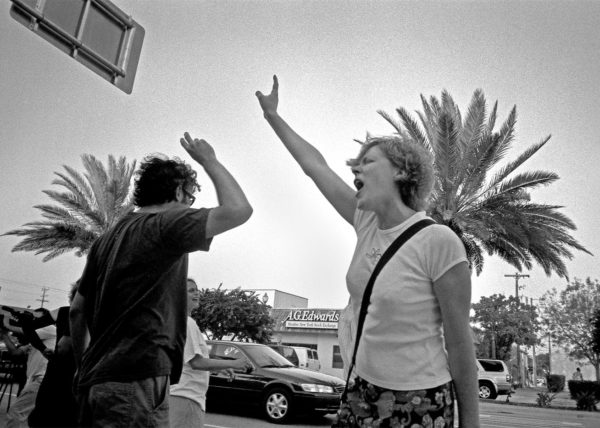 War protest, Lake Worth 2003